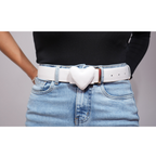 CINTURON LOVE BLANCO FLOTTER