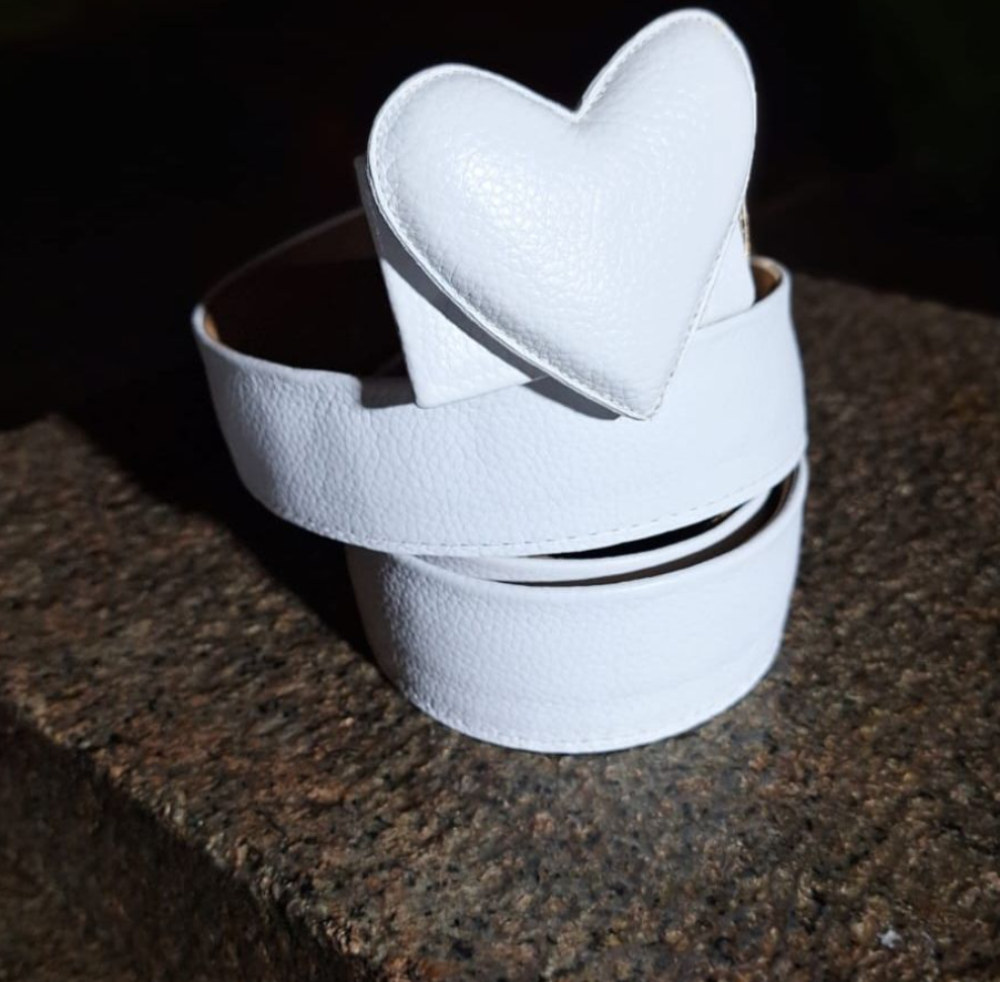 CINTURON LOVE BLANCO FLOTTER