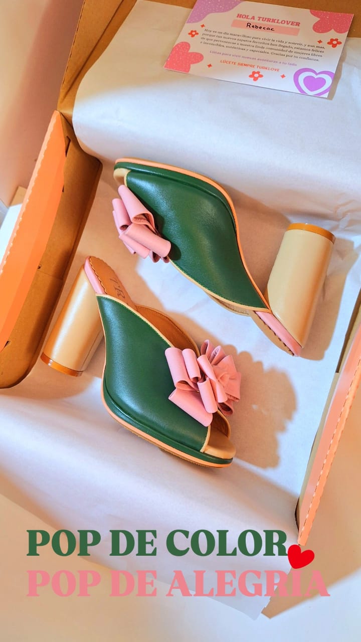 SANDALIA ICE CREAM VERDE