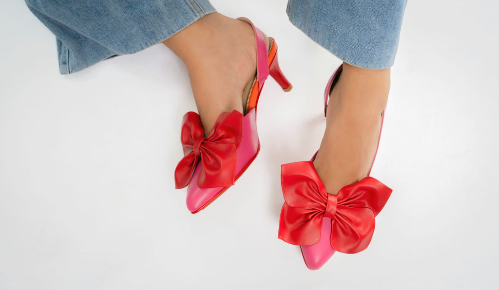 SANDALIA CORAL ROJO