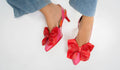 SANDALIA CORAL ROJO