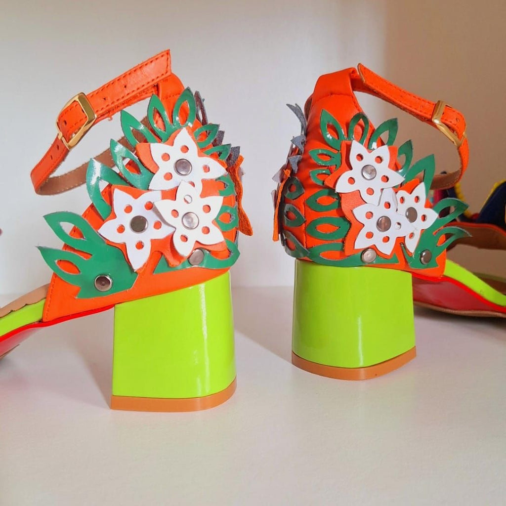 SANDALIA BUTTERFLY VERDE