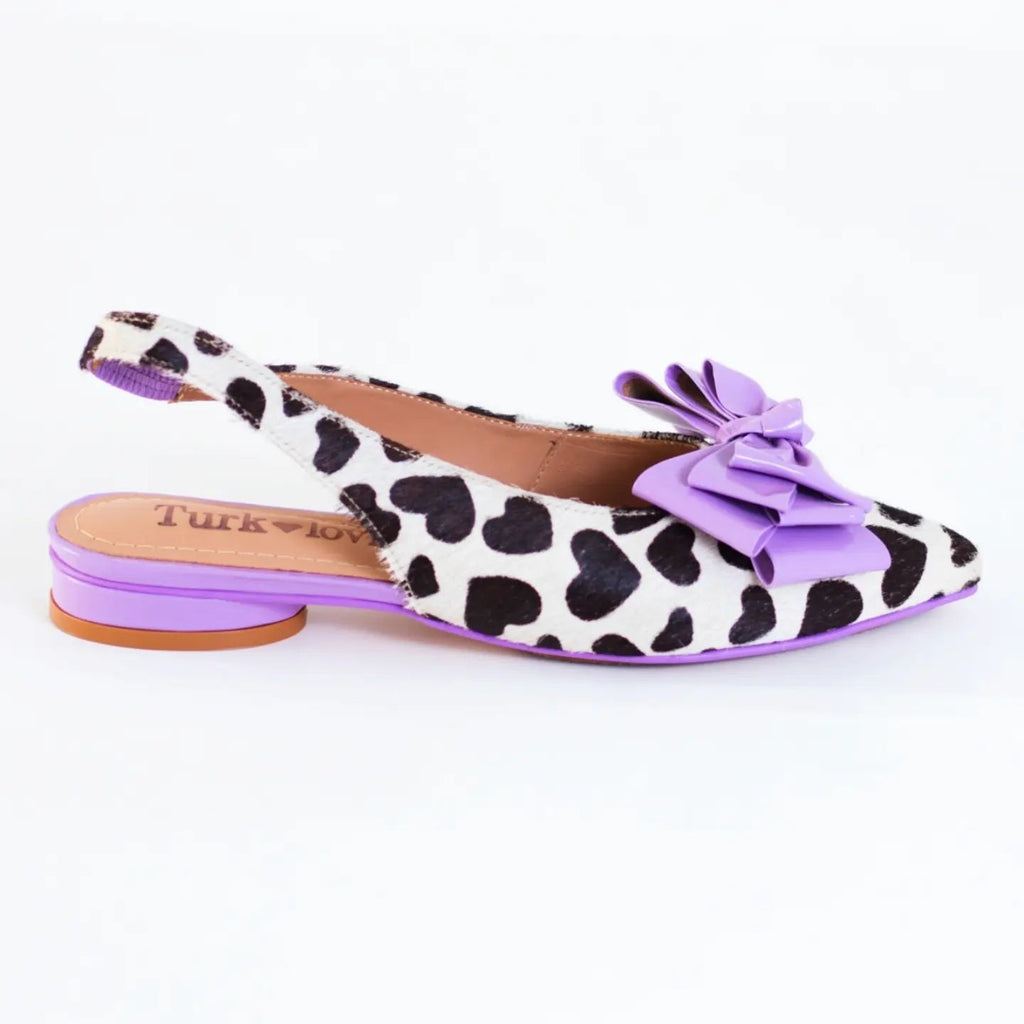 FLAT MELODY PRINT LILA II