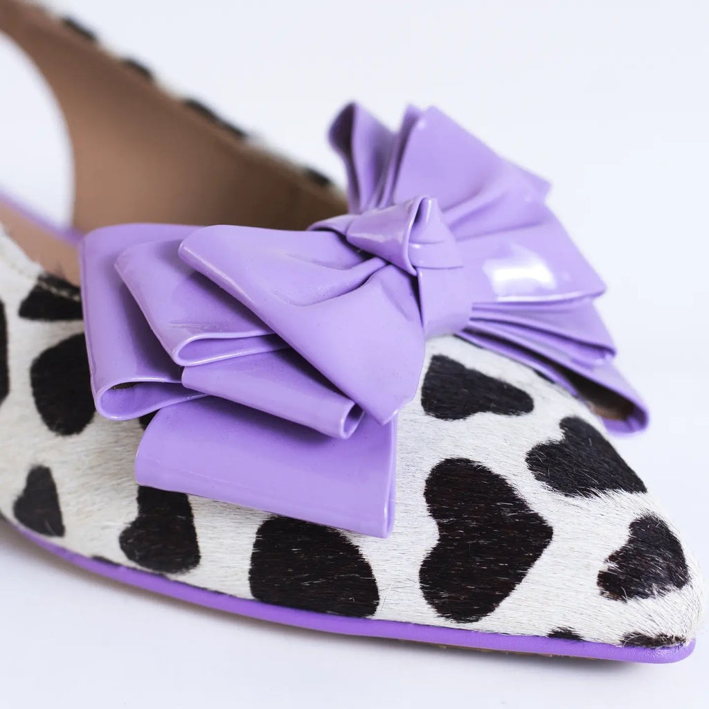 FLAT MELODY PRINT LILA II