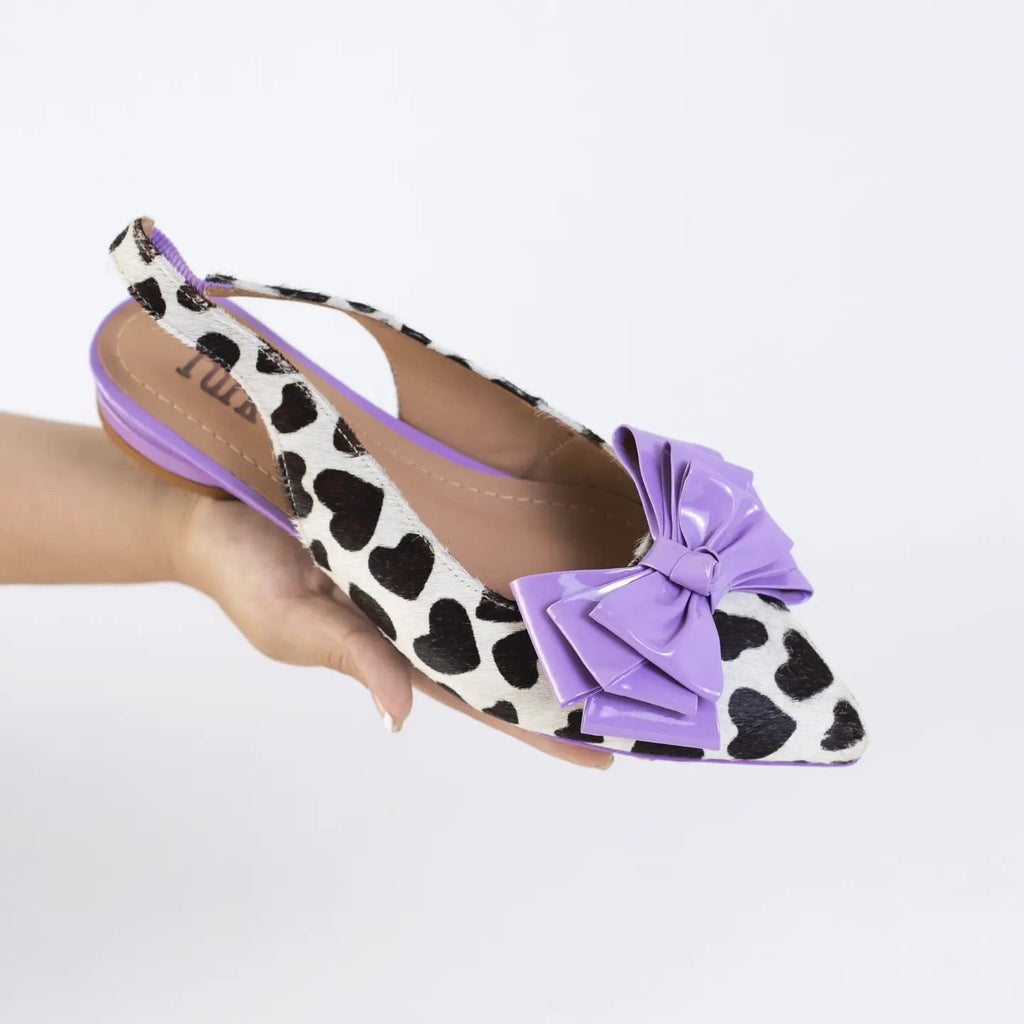 FLAT MELODY PRINT LILA II