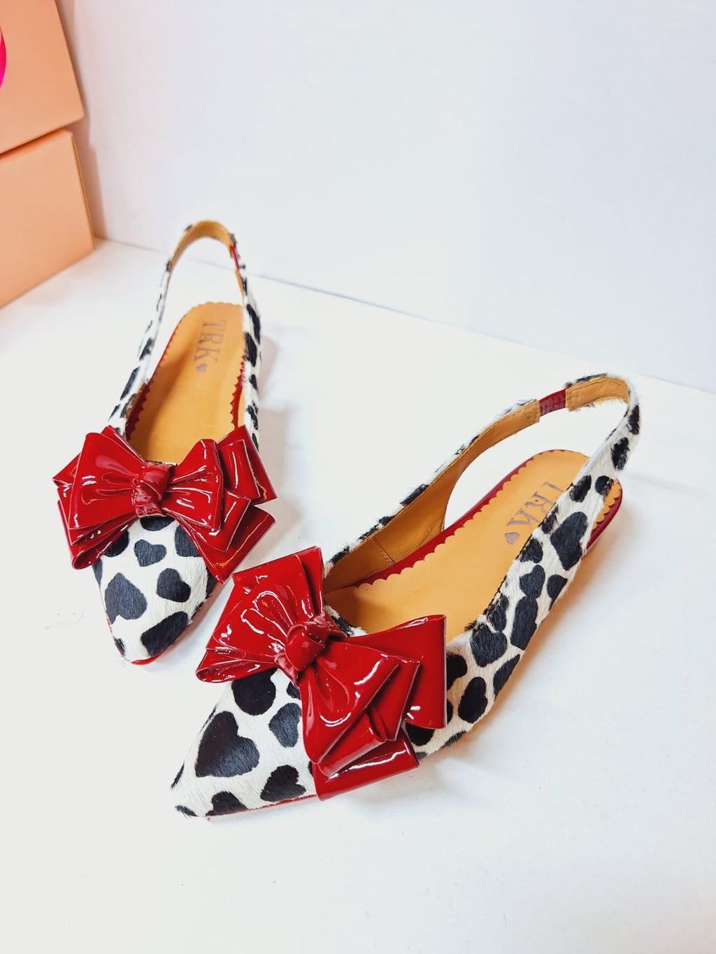 FLAT MELODY PRINT ROJO
