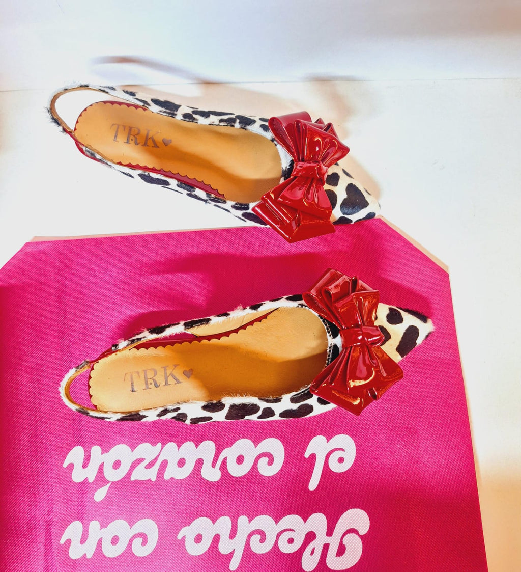 FLAT MELODY PRINT ROJO